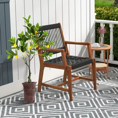 Produktbild von Costway Künstlicher Zitronenbaum, 80 cm, Grün-Gelb, mit Topf, 9 Früchte, PEVA, PE, PP, Zement, Schaumstoff, realistisch, pflegeleicht