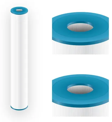Produktbild von W'eau Whirlpool-Filter Typ 69 Ersatz SC769 C-5351 Reemay 77x14 cm