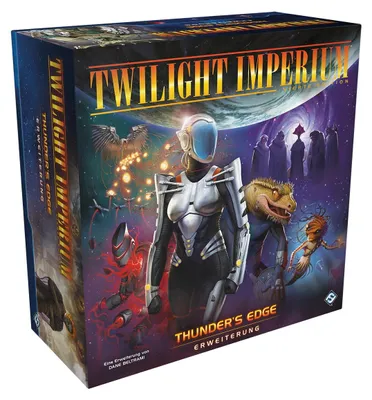 Twilight Imperium 4. Edition – Thunder's Edge, Erweiterung, 3-8 Spieler, 14+