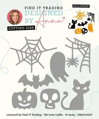 Produktbild von Stanzschablone - Anna - Trick or Treat - Halloween