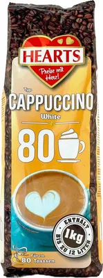 Produktbild von HEARTS Cappuccino White Line Vanille 1kg Instantkaffee