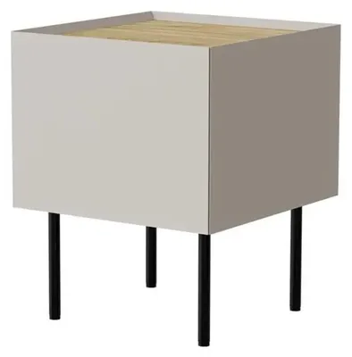 Produktbild von Cama FELLINI 400140, Nachtständer, Kaschmir (Farbe), 1 Schublade(n), MDF-Platten, Partikelbord, FELLINI, 16 mm