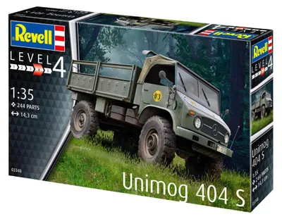 Produktbild von Revell Model Set Unimog 404 S 1:35