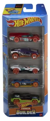 Produktbild von Spielzeugauto-Set Hot Wheels Track Builder, 5-teilig, ab 3 Jahren