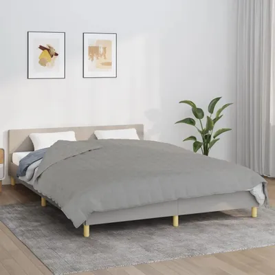 Obrázok produktu pre vidaXL Záťažová deka Grey 200x200 cm 9 kg Látka