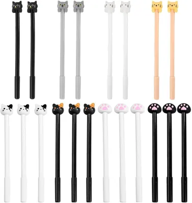 Productafbeelding van Cat writing pencil - Set van 20 - Cat -Serie van neutrale pen - Zoete Dingen - Schoolmateriaal voor meisjes