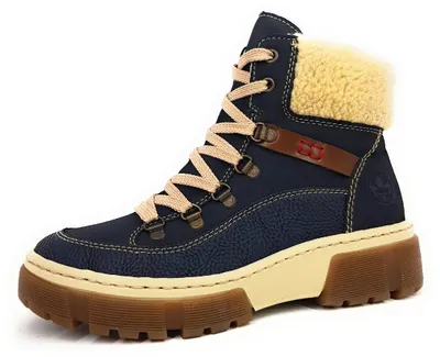 Produktbild von Damen-Stiefeletten Rieker X8638-14 blau 37