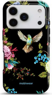Produktbild von Handyhülle für iPhone 17 Pro, Mobiwear Elite Pro, Nachtkolibri