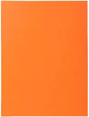 Productafbeelding van Exacompta, 5 verpakkingen met 100 chemisier omslagen, SUPER 160 24x32cm, kleur oranje, artikelnummer 340007E