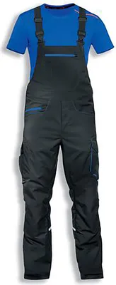 Produktbild von uvex Latzhose suXXeed grau, graphit Gr. 110