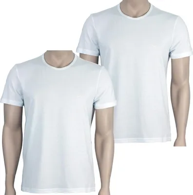 Produktbild von EMPORIO ARMANI 2P O-NECK RUNDHALS T-SHIRT 2 weiss L