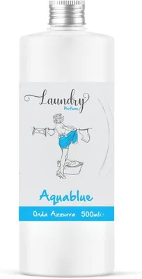Produktbild von Laundry Parfüm für die Waschmaschine, Duft für die Wäsche, 500 ml, Aquablue