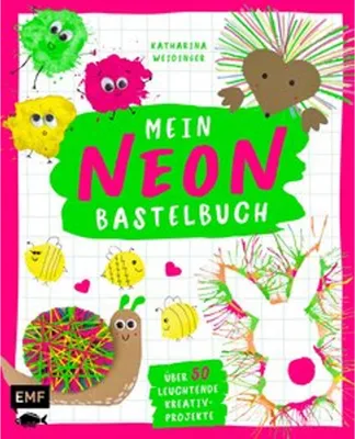Produktbild von Mein NEON-Bastelbuch - von Bastel- und DIY-Bloggerin Mavalina