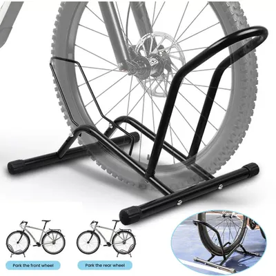 Produktbild von Fahrradständer,Fahrradständer Boden verstellbar 16-29 Zoll MTB Rennrad Halterung,Fahrradhalter,Fahrrad Parkständer,Fahrradhalterung freistehend,Stabil