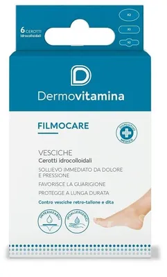 Immagine prodotto di Cerotto Vesciche Dermovitamina Filmocare 6 Pezzi