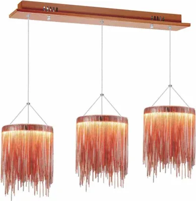 Obrázok produktu pre Milagro CASCATA ML3799 medený LED luster závesné svietidlo