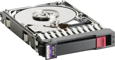 Produktbild von HPE Dual Port Enterprise - Festplatte - 300 GB - Hot-Swap - 2.5" SFF (6.4 cm SFF)