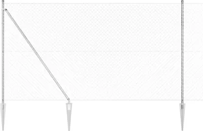 Immagine prodotto di Recinzione in rete saldata con punte 10 x 1,6 m (L x A)