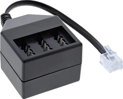 Produktbild von InLine® TAE Adapterkabel, RJ11 (6P4C) Stecker auf TAE NFN Buchse