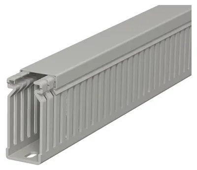 Produktbild von OBO LK4 60025 Verdrahtungskanal 60x25x2000 PVC steingrau RAL7030 6178028