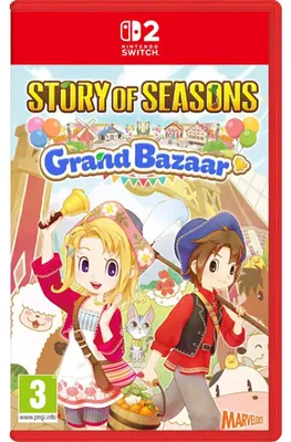 Imagen del producto de Nintendo Story of Seasons: Grand Bazaar, una aventura para Nintendo Switch 2