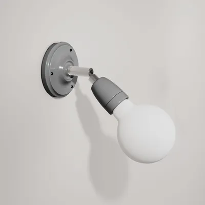 Image de Fermaluce 90° Color, le spot orientable en porcelaine pour mur ou plafond