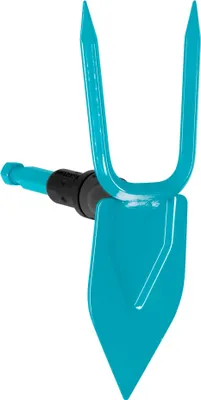 Produktbild von combisystem-Gartenhacke, herzförmiges Blatt, 2 Zinken, 7 cm breit