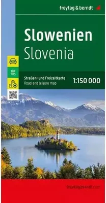 Produktbild von Slowenien, Straßen- und Freizeitkarte 1:150.000, freytag & berndt