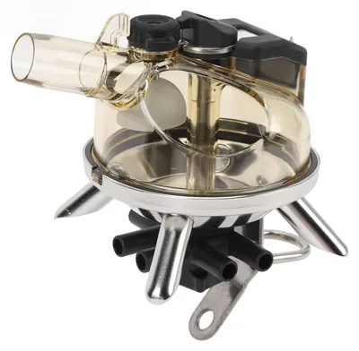 Image de Récipient à lait de vache, 300 ml, base en acier inoxydable, couvercle transparent, ensemble de traite pour exploitation agricole