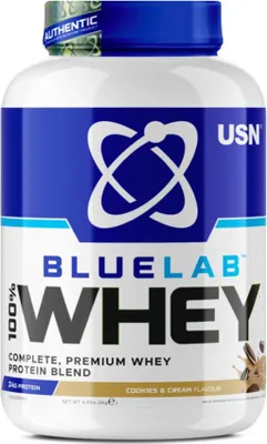 Produktbild von USN Blue Lab Whey- 2 kg Cookies & Cream
