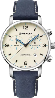 Produktbild von Wenger 01.1743.119 Urban Metropolitan Chronograph Herrenuhr 44mm 10ATM