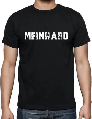 Produktbild von Herren Grafik T-Shirt Meinhard Öko-Verantwortlich Vintage Jahrgang Kurzarm Lustige Druck Geburtstag Geschenk Mann