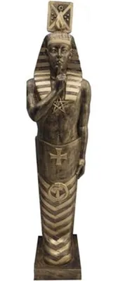Produktbild von Ägypten Skulptur Tutenchamun Sarkophag Lebensgroße Figur Statue Antik Stil 230cm