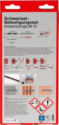 Produktbild von Fischer Schwerlastbef.Set 300 T 097807 SBS Set M10