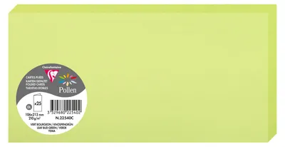 Image de Pack de 25 cartes doubles Pollen,