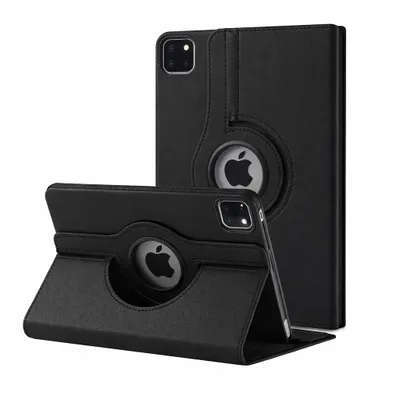 Produktbild von 360° Schutzhülle für Apple iPad Air 11" Zoll 2026 M4 / 2025 M3 / 2024 M2 & iPad Air 10.9" Zoll 2022 2020 Smart Cover Etui Tasche Case Drehbar -SCHWARZ