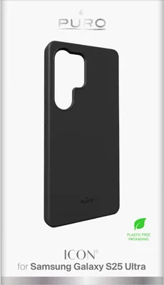 Zdjęcie produktu dla PURO ICON, Pokrowiec, Samsung, Galaxy S25 Ultra, 17,5 cm (6.9"), Czarny