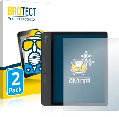 Produktbild von 2x BROTECT Schutzfolie für Kobo Forma Displayschutz Displayschutzfolie Folie Matt Entspiegelungsfolie