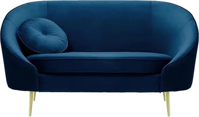 Produktbild von SLF24 - Zweisitzer-Sofa Kooper - blau - Velluto 11
