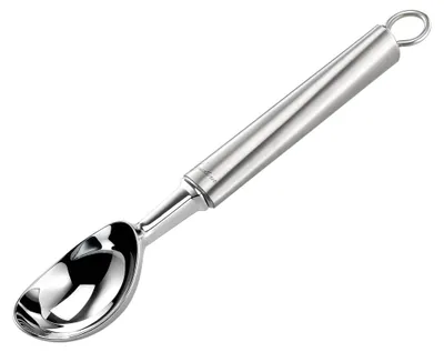 Eisportionierer Edelstahl 0,2 l silber