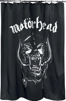 Produktbild von Motörhead Duschvorhang Warpig Logo
