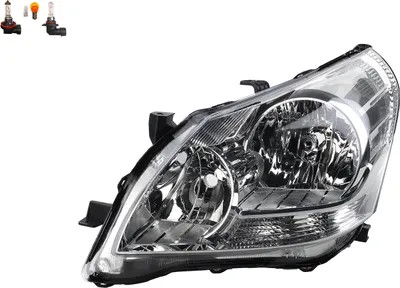 Produktbild von Johns, Scheinwerfer Halogen passend für Toyota Verso 04/2009-02/2013 Links Leuchtmittel 811700F090