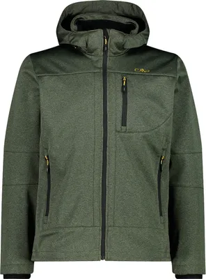 Produktbild von Cmp Man Jacket Zip Hood Oil Green Mel. 60