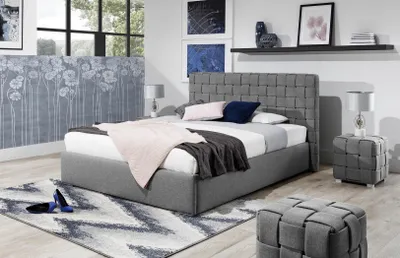 Produktbild von Polster Design Luxus Hotel Betten Textil Modernes Schlafzimmer Bett 140/160/180