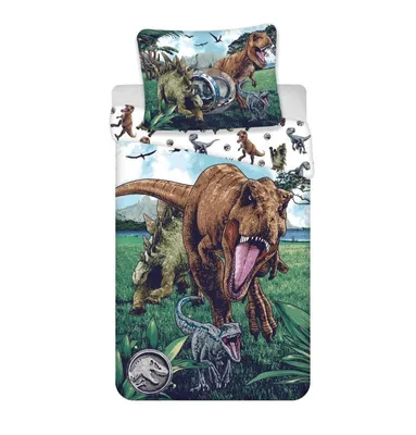 Produktbild von JERRY FABRICS Bettwäsche Jurassic World Trio Baumwolle, 140/200, 70/90 cm