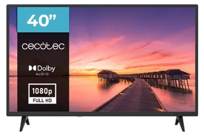 Produktbild von Cecotec 00993, 101,6 cm (40"), 1920 x 1080 Pixel, Full HD, LED, DVB-C, DVB-S, DVB-S2, DVB-T, DVB-T2, Schwarz