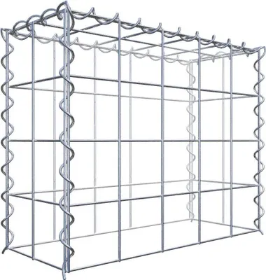 Produktbild von Anbaugabione Typ 3 50 cm x 40 cm x 20 cm (L x H x T), Maschenweite 10 cm x 10 cm, Spirale