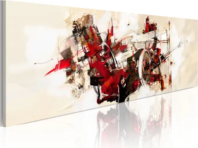 Produktbild von Modernes Wandbild 0101-59 (120x40) - 1 Teilig Bilder Fotografie auf Vlies Leinwand Foto Bild Dekoration Wand Bilder Kunstdruck Abstrakt
