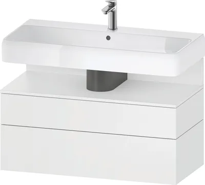 Produktbild von DURAVIT QA4395018180000 QAT WTU WH Ek. 990x470x590 Wß Mt. H3H