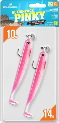 Produktbild von Lieblingsköder 12,5cm (4Stk) Actionpack Pinky